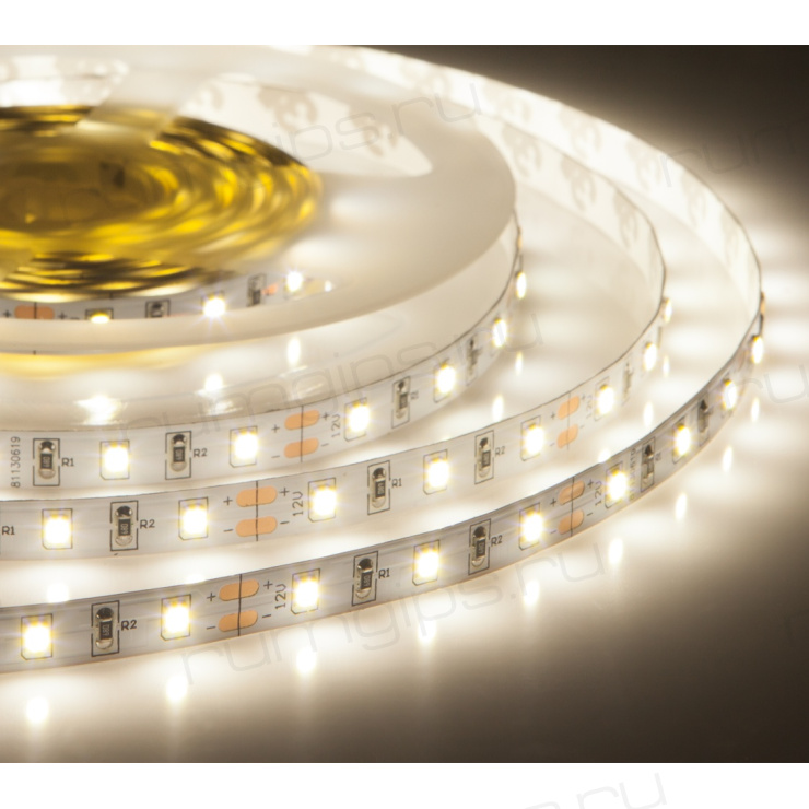 Лента светодиодная ELF 300SMD диодов (2835), 12В, 5м, белый дневной 5000-5500К