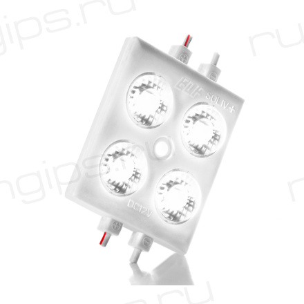 Модуль светодиодный ELF SOL+, 4SMD диод 2835, белый
