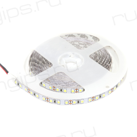 Лента светодиодная 600SMD диодов (2835) тип В, 12В, 5м, белый нейтральный