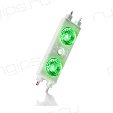 Модуль светодиодный ELF SOL+, 2SMD диод 2835, зеленый