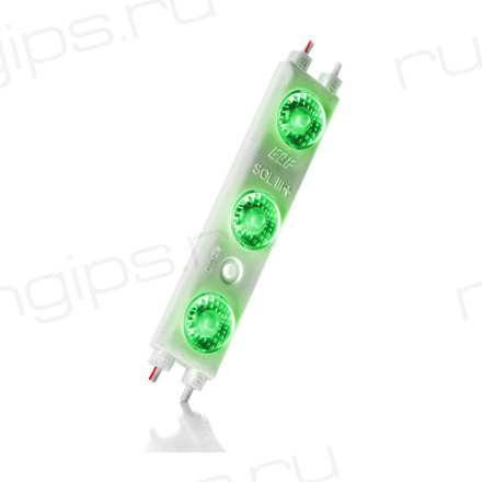 Модуль светодиодный ELF SOL+, 3SMD диод 2835, зеленый