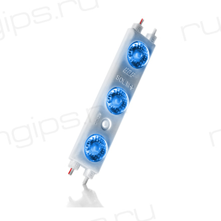Модуль светодиодный ELF SOL+, 3SMD диод 2835, синий