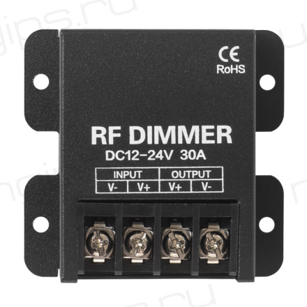 Диммер ELF RF-T2 с радиоуправлением, 12/24В, 30А