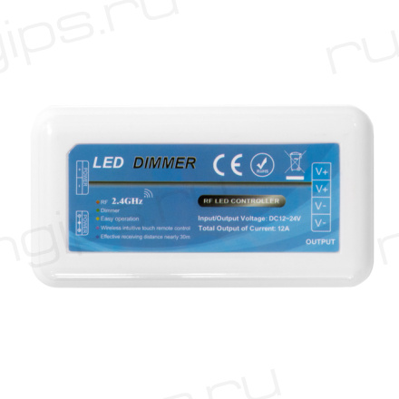 Диммер ELF T2.4G, 12/24В, 12A