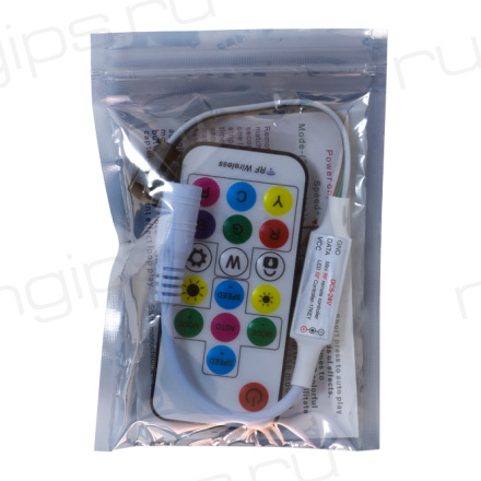Мини-контроллер ELF YC102W-3 с радиоуправлением, SM-control, 5/24В