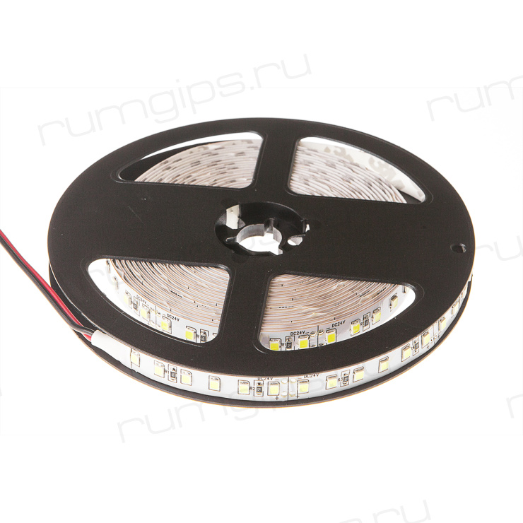 Лента светодиодная ELF 600SMD диодов (2835), 24В, 5м, ГИПЕР, белый нейтральный 4000-4500К