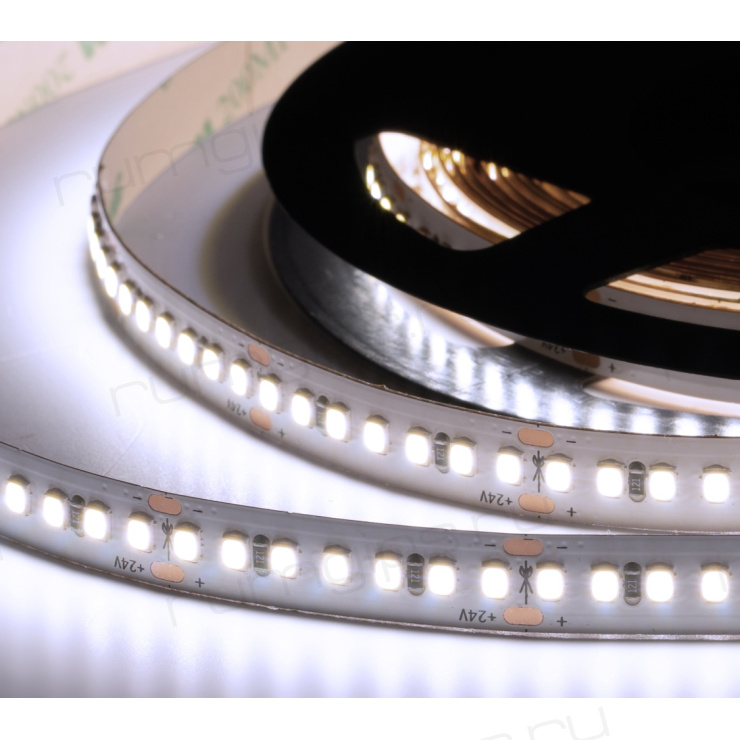 Лента светодиодная ELF 980SMD диодов (2835), 24В, 5м, ГИПЕР, белый 6500-7000К