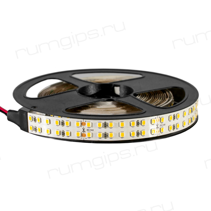 Лента светодиодная ELF 1400SMD диодов (2835), 24В, 5м, ГИПЕР, белый нейтральный 4000-4500К