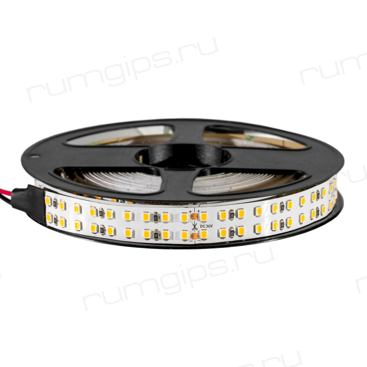 Лента светодиодная ELF 1400SMD диодов (2835), 36В, 5м, ГИПЕР, белый 6500-7000К