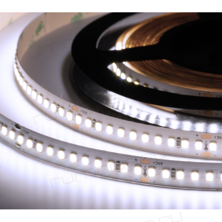 Лента светодиодная ELF 990SMD диодов (2835), 36В, 5м, ГИПЕР, белый 6500-7000К