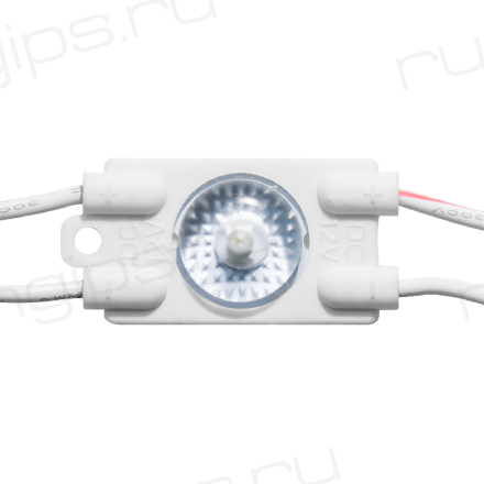 Модуль светодиодный ELFLED VIVO+ I PRO, 1SMD диод 2835, с линзой, 170гр.,12В, IP 67, белый