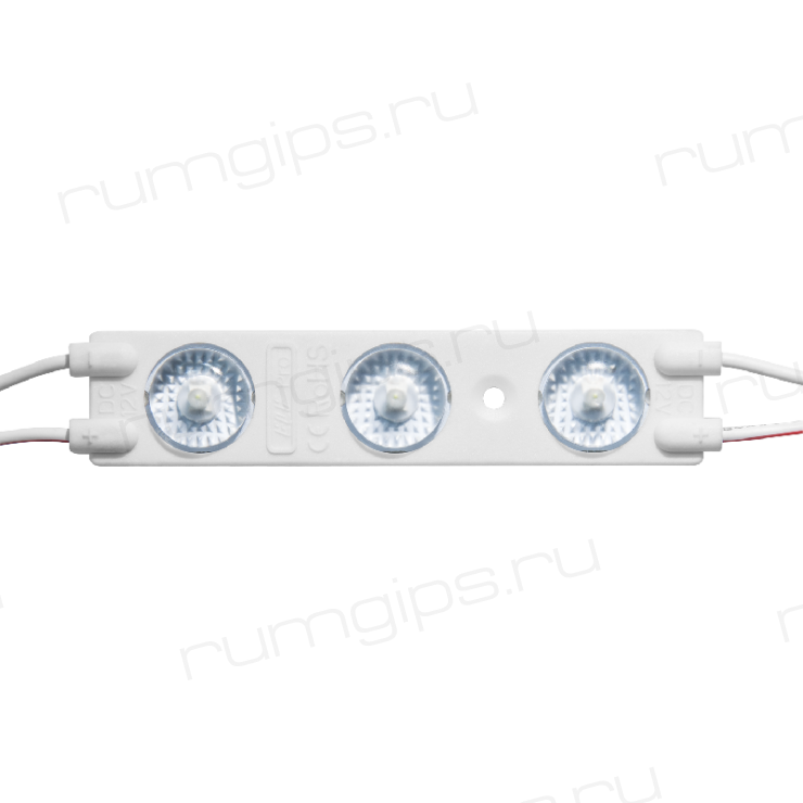 Модуль светодиодный ELFLED VIVO+ III PRO, 3SMD диод 2835, с линзой, 170гр.,12В, IP 67, белый