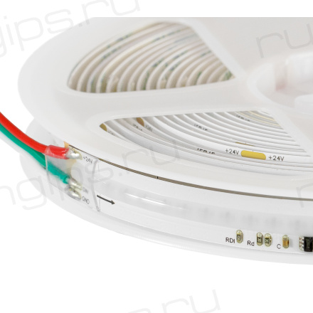 Лента светодиодная ELFLED 720COB диодов, 24В, 5м, ширина 10мм, RGB+IC (WS2811)
