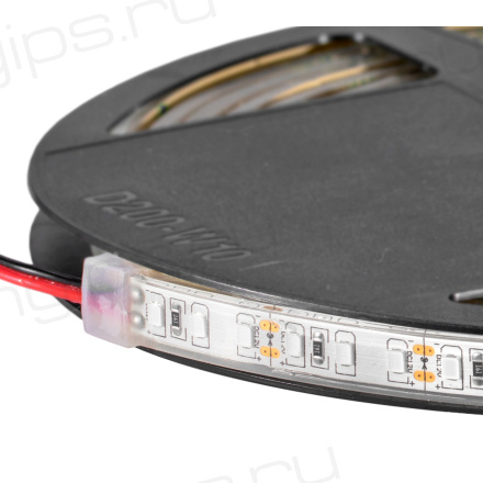 Лента светодиодная герметичная ELF 600SMD (2835), 12В, IP68, 5м, красный