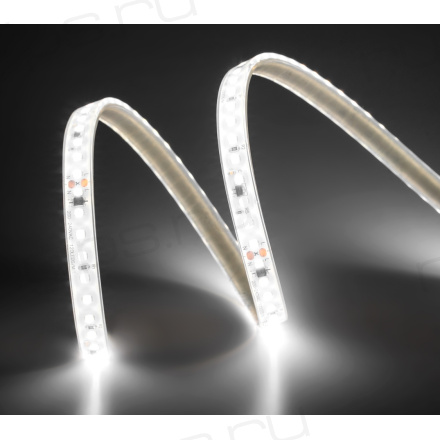 Лента светодиодная ELFLED 120SMD диодов (2835), 220В, IP67, 1м, белый нейтральный, 4000-4500К