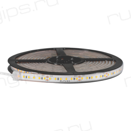 Лента светодиодная ELFLED 600SMD диодов (2835), 24В, IP67, 5м, САУНА, белый теплый 2800-3300К