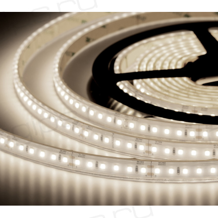 Лента светодиодная ELFLED 600SMD диодов (2835), 24В, IP67, 5м, САУНА, белый нейтральный 4000-4500К