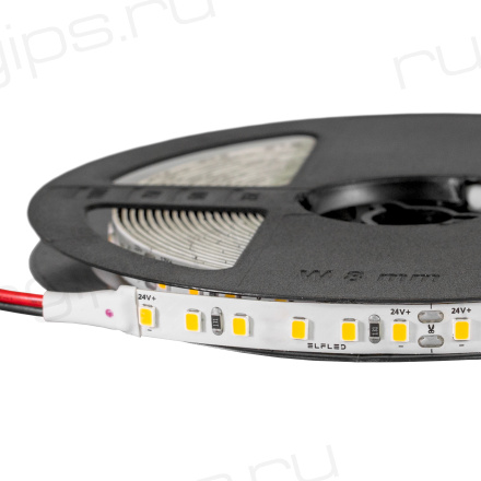 Лента светодиодная 600SMD диодов (2835) тип В, 24В, 5м, белый