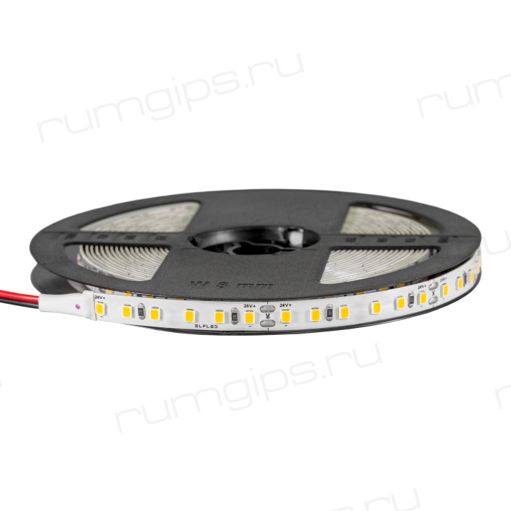 Лента светодиодная 600SMD диодов (2835) тип В, 24В, 5м, белый нейтральный