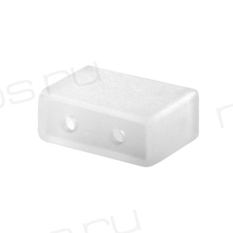 Торцевая заглушка для герметичной ленты ELFLED SMD IP68 12х4.5мм, с отверстием (комплект 10 шт)