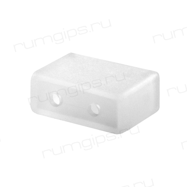 Торцевая заглушка для герметичной ленты ELFLED SMD IP68 12х4.5мм, с отверстием (комплект 10 шт)
