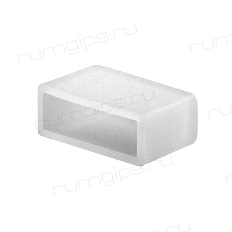 Торцевая заглушка для герметичной ленты ELFLED SMD IP68 12х4.5мм, с отверстием (комплект 10 шт)