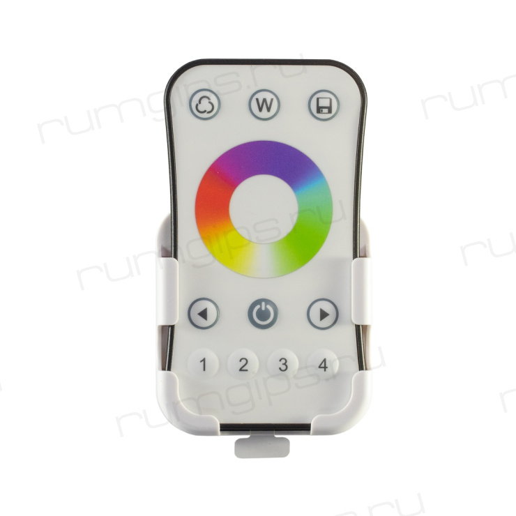 Пульт 4-зоновый для RGB/RGBW-контроллера ELFLED R8, 2.4G, белый
