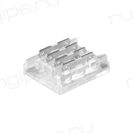Коннектор 4pin/4pin для SMD-лент RGB 10мм, соединительный
