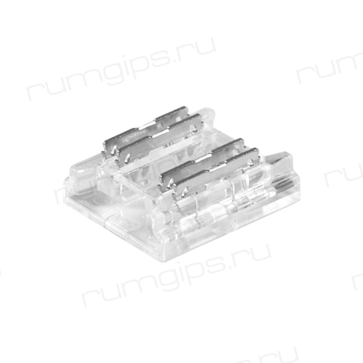 Коннектор 4pin/4pin для СОВ-лент RGB 10мм, соединительный
