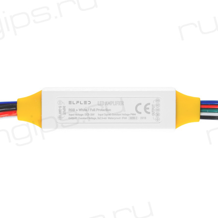 Усилитель 4-канальный ELFLED R4, 5/24B, 3A/канал+5A, IP68