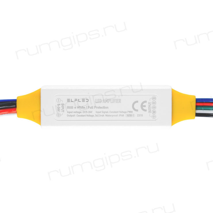 Усилитель 4-канальный ELFLED R4, 5/24B, 3A/канал+5A, IP68
