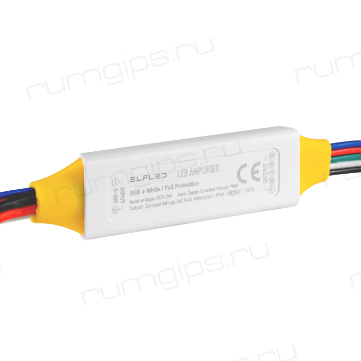 Усилитель 4-канальный ELFLED R4, 5/24B, 3A/канал+5A, IP68
