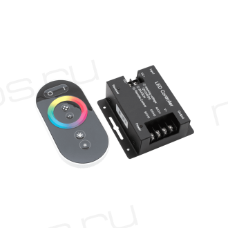 Led controller touch DELUCE 24А, 12/24 Вольт, RF-RGB-S-24A