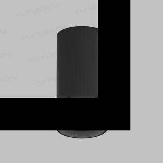 DK2008-BK Светильник накладной IP 20, 50 Вт, GU10, черный, алюминий