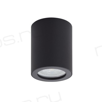 DK3007-BK Накладной светильник влагозащ., IP 44, 15 Вт, GU10, черный, алюминий