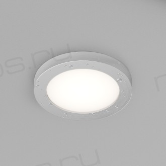 DK3012-AL Встраиваемый светильник влагозащ., IP 44, 50 Вт, GU10, серый, алюминий