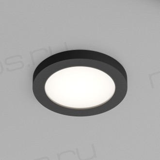 DK3012-BK Встраиваемый светильник влагозащ., IP 44, 50 Вт, GU10, черный, алюминий