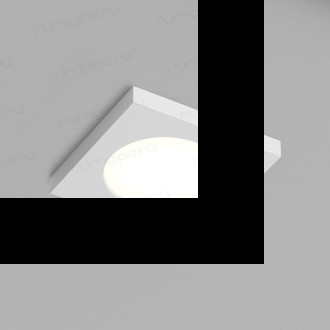 DK3014-WH Встраиваемый светильник влагозащ., IP 44, 50 Вт, GU10, белый, алюминий