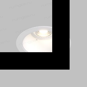 DK2026-WH Встраиваемый светильник, IP 20, 50 Вт, GU10, белый, алюминий