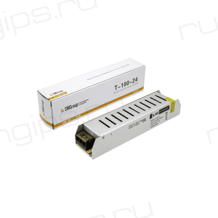 Блок питания компактный (узкий), 100 W, 24V