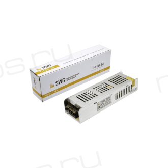 Блок питания компактный (узкий), 150 W, 24V