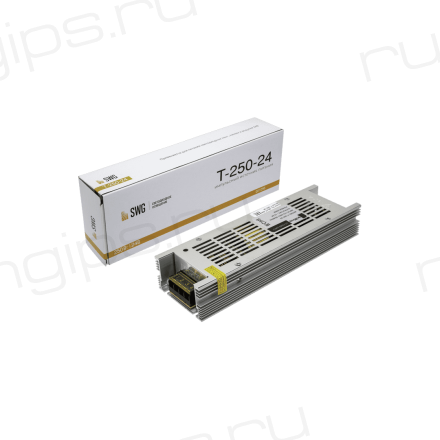 Блок питания компактный (узкий), 250 W, 24V