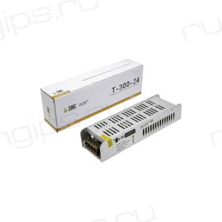 Блок питания компактный (узкий), 300 W, 24V