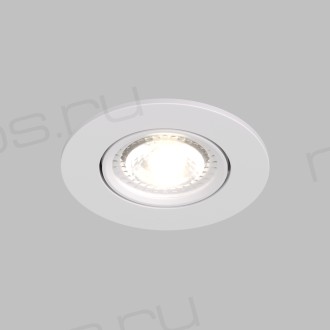 DK3020-WH Встраиваемый светильник, IP 20, 10 Вт, GU5.3, LED, белый, пластик
