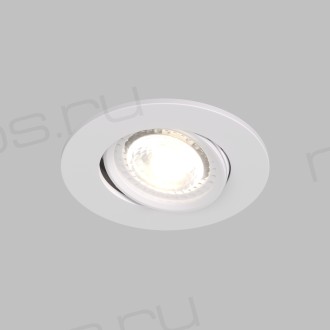 DK3020-WH Встраиваемый светильник, IP 20, 10 Вт, GU5.3, LED, белый, пластик