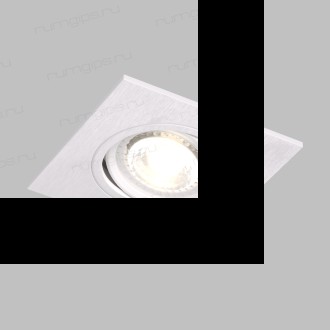 DK3021-WH Встраиваемый светильник, IP 20, 10 Вт, GU5.3, LED, белый, пластик