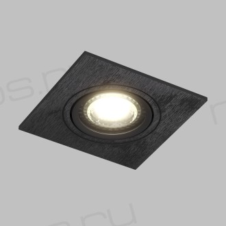 DK3021-BK Встраиваемый светильник, IP 20, 10 Вт, GU5.3, LED, черный, пластик
