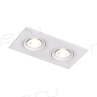 DK3022-WH Встраиваемый светильник, IP 20, 10 Вт, GU5.3, LED, белый, пластик