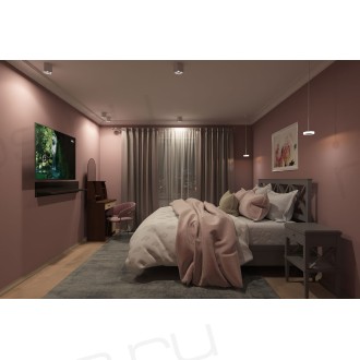 DK3030-WH Светильник накладной IP 20, 10 Вт, GU5.3, LED, белый, пластик