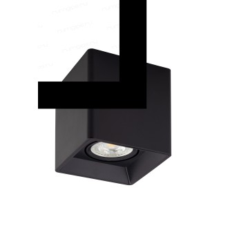 DK3030-BK Светильник накладной IP 20, 10 Вт, GU5.3, LED, черный, пластик